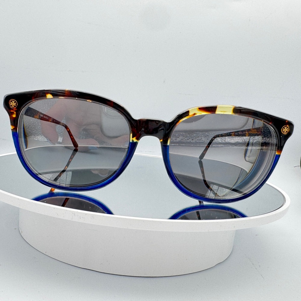 Tory Burch Tortoise Blue RX Eyeglass Frames TY 7111 1745/80 55-18-140
